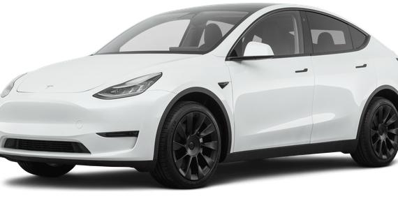 TESLA MODEL Y 2020 5YJYGDEE8LF055490 image